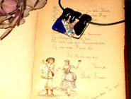 Unika smykker i gave�sker. Design:  Annette Pr�stegaard